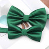 Solid Colorful Parent-Child Bowtie Set Classic Cute Family Butterfly Party Dinner Wedding Design Cute bow tie Accessory NO.1-15