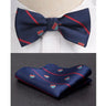 Men Bowtie Cravat Set Fashion Butterfly Party Wedding Ties Girls Business Jacquard Bow Tie Men Bowknot Wholesale Accessories
