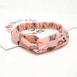 2020 Fashion Bohemian Headband Print Hairbands For Women Girls Vintage Cross Knot Turban Bandanas Headwear Hair Accessories