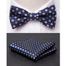 Men Bowtie Cravat Set Fashion Butterfly Party Wedding Ties Girls Business Jacquard Bow Tie Men Bowknot Wholesale Accessories
