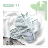2021 Head Turban Soft Makeup Wrap Headbands Cosmetic Fabric Towel Spa Bath Shower Wash Face Elastic Facial HeadBand For Women