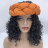 Bronzing Fabric Women's Headbands Elastic Braids Hair Bands Female Turban Cap Party Headwear Accessories Fashion Bandage Bandana