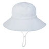Girls Boys Outdoor Anti UV Beach Cap Summer Baby Sun Hat Swimming Hat Kids Bucket Cap with Adjustable Chin Strap 0-8 Years