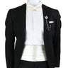 New Fashion Mens Cummerbund Bow Tie Brooch Set Black Red Blue   Waist Seal For Formal Tuxedo Business Suit Dinner Accessories