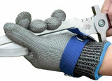 LPRED 1 Pc Cut Resistant Stainless Steel Gloves Working Safety Gloves Metal Mesh Anti Cutting For Butcher Worker