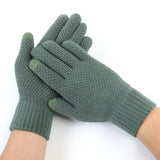 Rimiut Thick Knitted Men Winter Gloves Imitation cashmere Two Layer Causal Adult Gloves Male Mitten Thicken Wool Cashmere Autumn