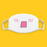 Cotton Kawaii Funny Anime Expression Mouth Face Mask Smile Breathable Masks For Korean Unisex Face Mouth Muffle Mask Accessories