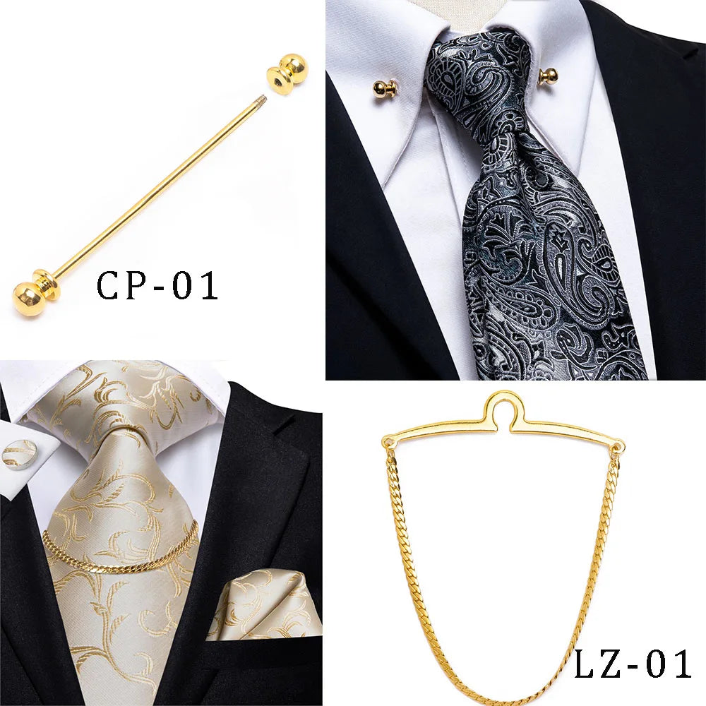 Hi-Tie Cravate de mariage en soie pour homme, motif cachemire, couleur unie, rose, corail, design tendance, qualité, mouchoir, bouton de manchette, fête d'affaires