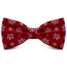 Christmas Bow tie for Men Women Snowmen Christmas Tree Bow knot Pre-tied Adult Silk Jacquard Bowtie Double Fold Cravats Party
