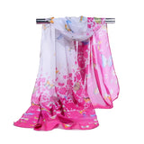 160*50 cm Multi-stil Urlaub geschenk Verkauf chiffon gestreiften schal wilde mode schal sonnencreme drucken floral schal schals