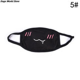 1pc Mouth Face Mask Unisex Cotton Dustproof Mouth Face Mask Anime Cartoon Bear Women Men Muffle Face Mouth Party Masks