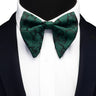 GUSLESON Fashion Paisley Bow Tie For Men Women Classic Big Bowtie For Party Wedding Bowknot Adult Mens Bowties Cravats Red Tie
