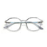 Fashion Women Anti Blue Light Glasses Blue Light Blocking Eyewear Luxury Brand Round Optical Spectacle Frame Computer Glasses