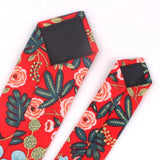 Nouvelle cravate florale pour hommes et femmes, cravate fine en coton pour mariage, cravates décontractées pour hommes, costumes classiques, cravates à imprimé floral