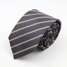 Nouvelle cravate classique à rayures et pois pour homme, jacquard, 7 cm, en polyester, étroite, slim, pour mariage, marié, affaires, costume, chemise, cadeau