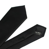 Cravates noires pour hommes et femmes, costumes décontractés, cravates unies, cravates fines pour hommes, pour affaires, mariage, cravates fines pour hommes