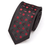 Cravate homme mode jacquard cravates pour hommes cravate luxueuse affaires robe de mariée cadeau chemise accessoires Corbatas Para Hombre