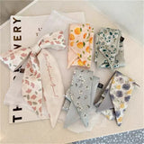 Foulards pour cheveux pour dames, cordes, cravates, bandeaux, rubans pour femmes, foulards étroits, longs, petits foulards, imprimés à faire soi-même, sac en satin, poignet