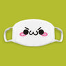 Cotton Kawaii Funny Anime Expression Mouth Face Mask Smile Breathable Masks For Korean Unisex Face Mouth Muffle Mask Accessories