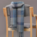 185*35cm Women Winter Tassel Color Lattice Cashmere Scarves Thinker Warm Female Shawl Hot Sale Men Autumn Long Couple muffler