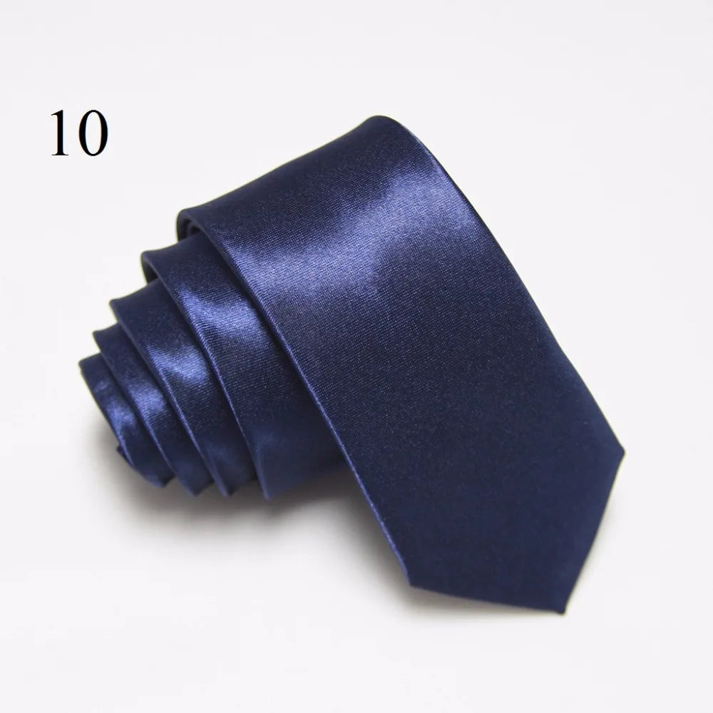 HOOYI Cravate fine tendance pour homme, 5 cm, étroite, cadeau de mariage