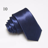 HOOYI Cravate fine tendance pour homme, 5 cm, étroite, cadeau de mariage