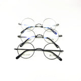 Pure Titanium Vintage 45mm Small Round Eyeglass Frames Full Rim Rx able Glasses