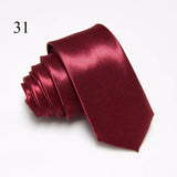 HOOYI Cravate fine tendance pour homme, 5 cm, étroite, cadeau de mariage