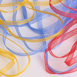Ruban en organza 20/50 yards, vente en gros, pour décoration de mariage, de Noël, emballage, rubans de soie 3 mm-38 mm, couture, dentelle