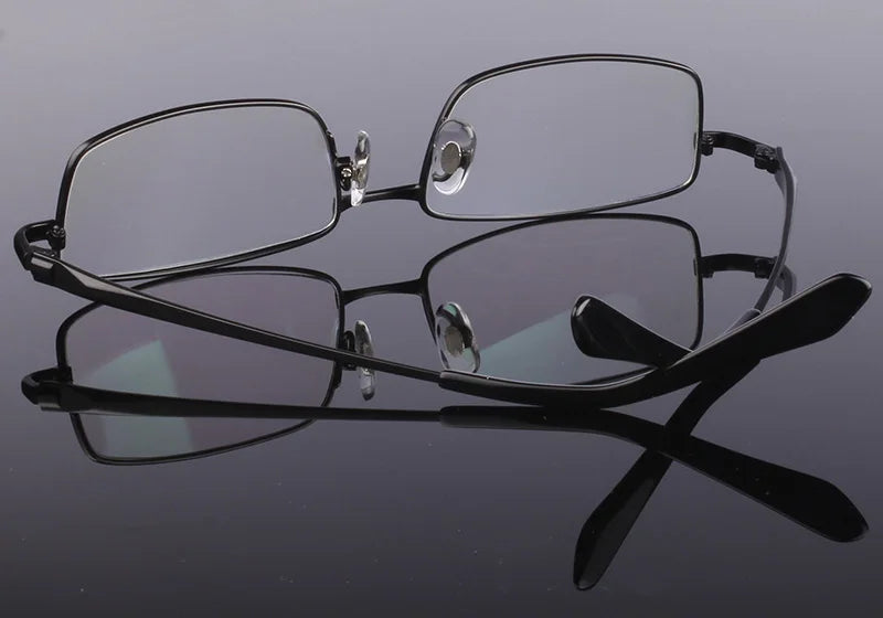 Full Rim Pure Titanium Eyeglasses Frame for Men Optical Glasses Frame Prescription Eyewear Spectacles 9867 Alloy Fashion Frame