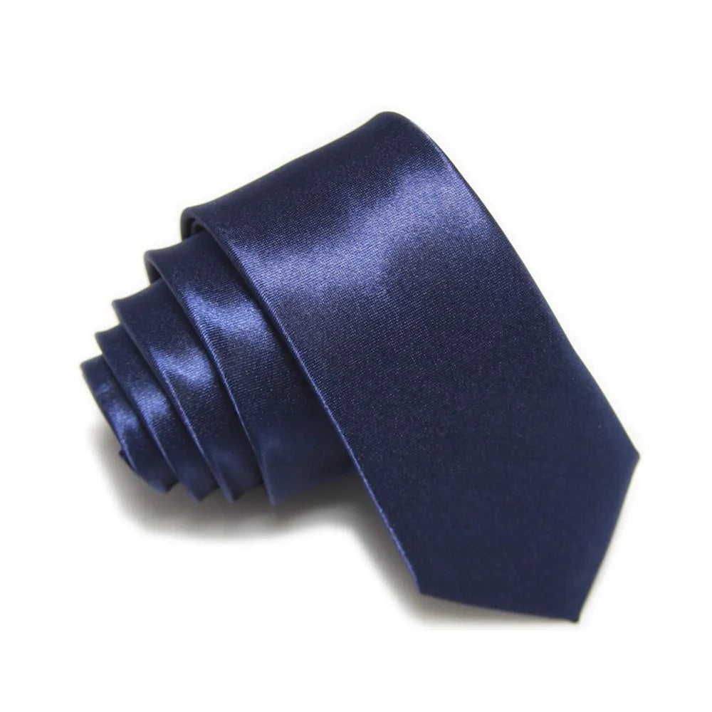 HOOYI Cravate fine tendance pour homme, 5 cm, étroite, cadeau de mariage