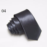 HOOYI Cravate fine tendance pour homme, 5 cm, étroite, cadeau de mariage