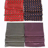 Seidenschal mit Paisley-Print, Luxusmarke für Herren-Foulards, Satin-Schals, Herren-Tücher und -Wickeltücher mit Retro-Soft-Scooter-Bandana-Muster