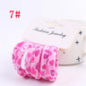 6PCS/Sett Cute Girls Elastic Hair Bands Scrunchies Ponytail Holder Rubber Bands Hair Ties Sweet Kids Hair Rope Hair Accessories