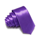 HOOYI Cravate fine tendance pour homme, 5 cm, étroite, cadeau de mariage