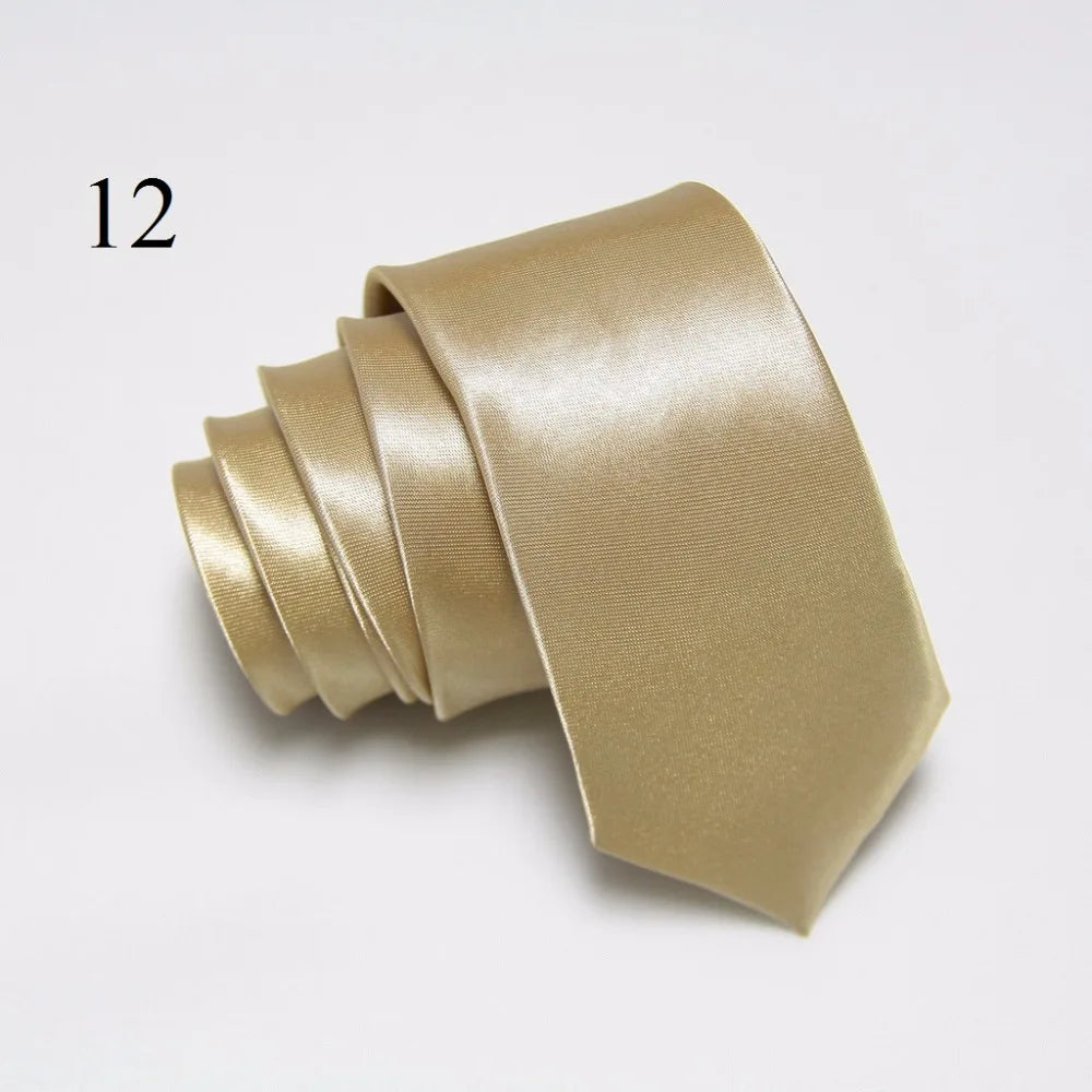 HOOYI Cravate fine tendance pour homme, 5 cm, étroite, cadeau de mariage