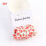 6PCS/Sett Cute Girls Elastic Hair Bands Scrunchies Ponytail Holder Rubber Bands Hair Ties Sweet Kids Hair Rope Hair Accessories