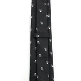 Skull Ties For Men New Casual Slim Classic Polyester Neckties Fashion Man Tie for Wedding Halloween Party Male tie Neckwear
