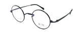 Pure Titanium Vintage 45mm Small Round Eyeglass Frames Full Rim Rx able Glasses