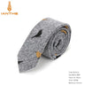 Cravate décontractée en coton pour homme, 6 cm, motif feuilles, imprimé oiseaux, style classique, idéal pour un mariage ou une soirée