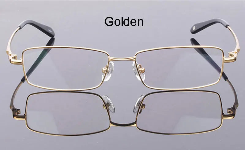 Full Rim Pure Titanium Eyeglasses Frame for Men Optical Glasses Frame Prescription Eyewear Spectacles 9867 Alloy Fashion Frame