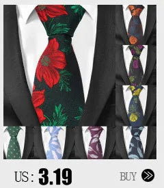 Nouvelle cravate florale pour hommes et femmes, cravate fine en coton pour mariage, cravates décontractées pour hommes, costumes classiques, cravates à imprimé floral