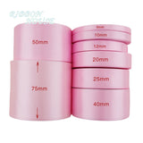 (25 yards/roll) Pink Single Face Satin Ribbon Wholesale Gift Wrapping Christmas ribbons