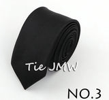 Cravate classique unie pour homme, cravate formelle à rayures, 6 cm, fine, pour mariage, slim, pour marié
