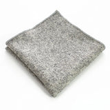 Cravate en laine Ricnais 8 cm, motif écossais solide, pour homme, ensemble cravate et mouchoir en cachemire de qualité, idéal pour une fête de mariage