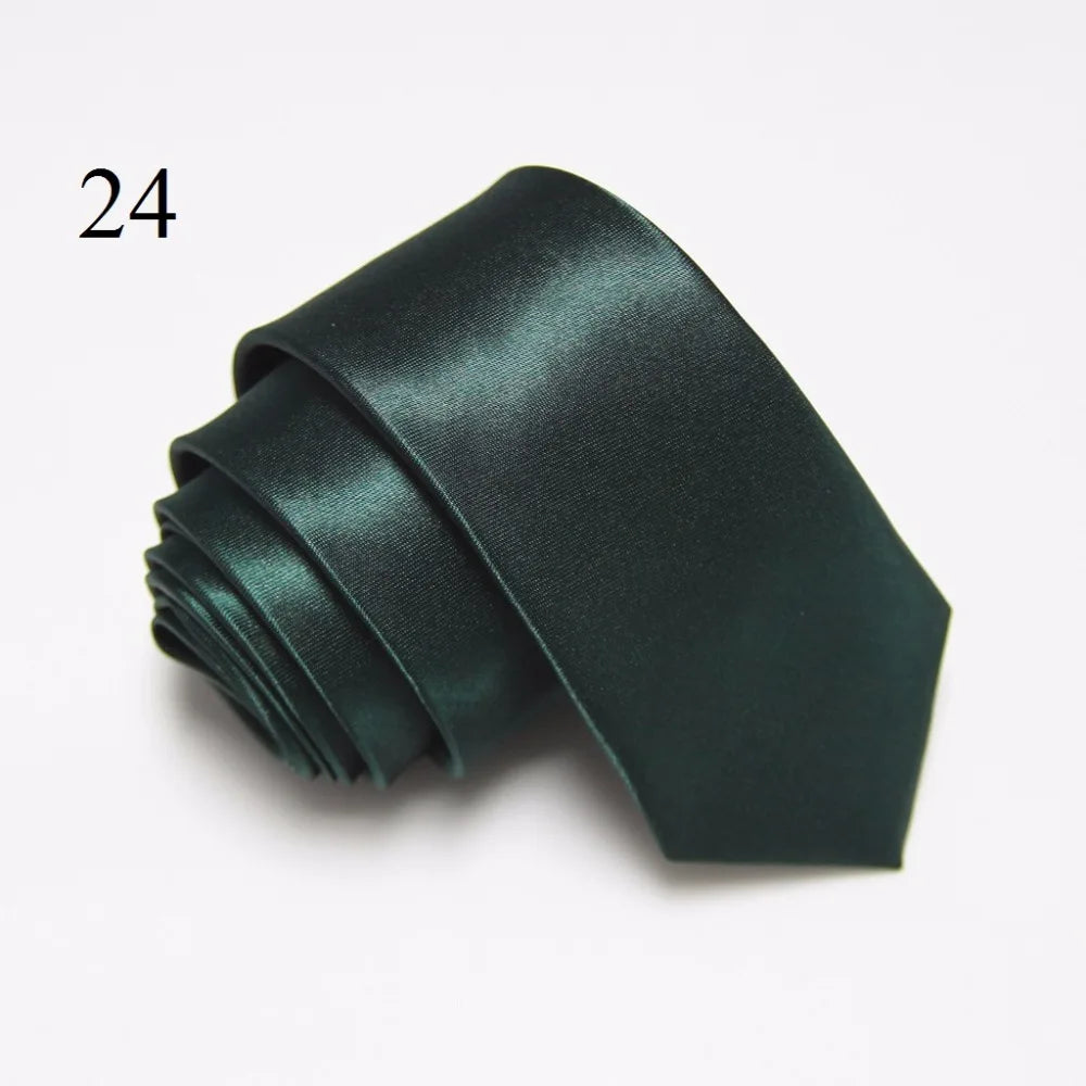 HOOYI Cravate fine tendance pour homme, 5 cm, étroite, cadeau de mariage