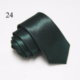 HOOYI Cravate fine tendance pour homme, 5 cm, étroite, cadeau de mariage