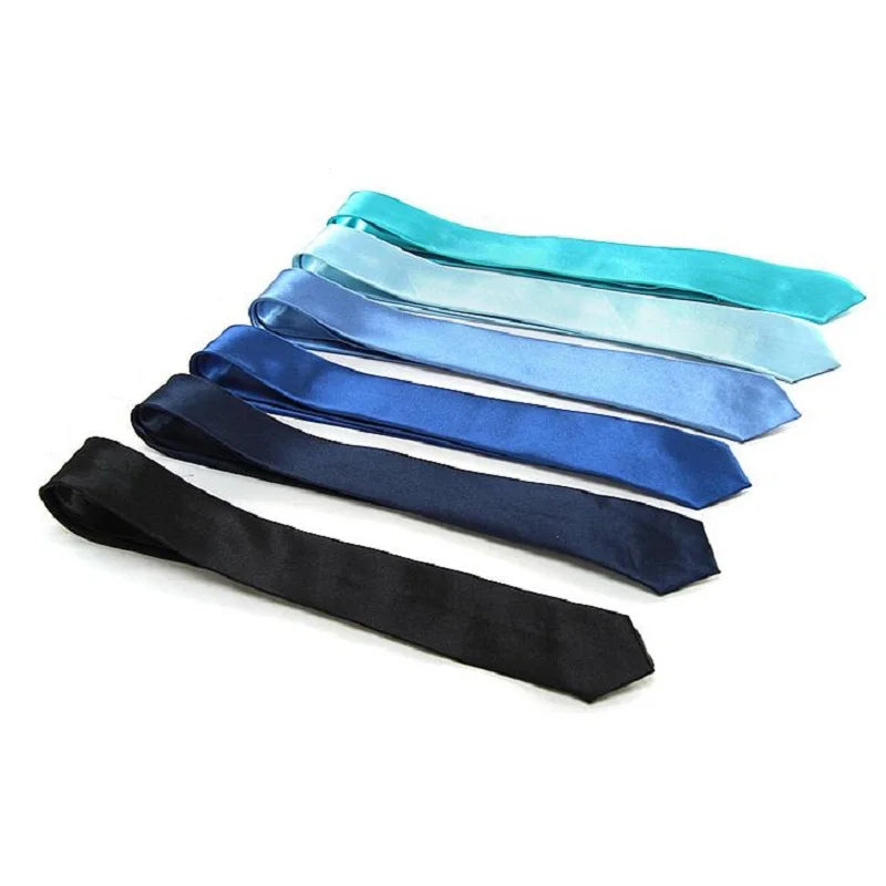 HOOYI Cravate fine tendance pour homme, 5 cm, étroite, cadeau de mariage