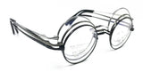 Pure Titanium Vintage 45mm Small Round Eyeglass Frames Full Rim Rx able Glasses