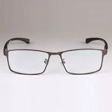 Men Titanium Alloy Eyeglasses Frame for Men Eyewear Flexible Temples Legs IP Electroplating Alloy Material,Full Rim and Half Rim